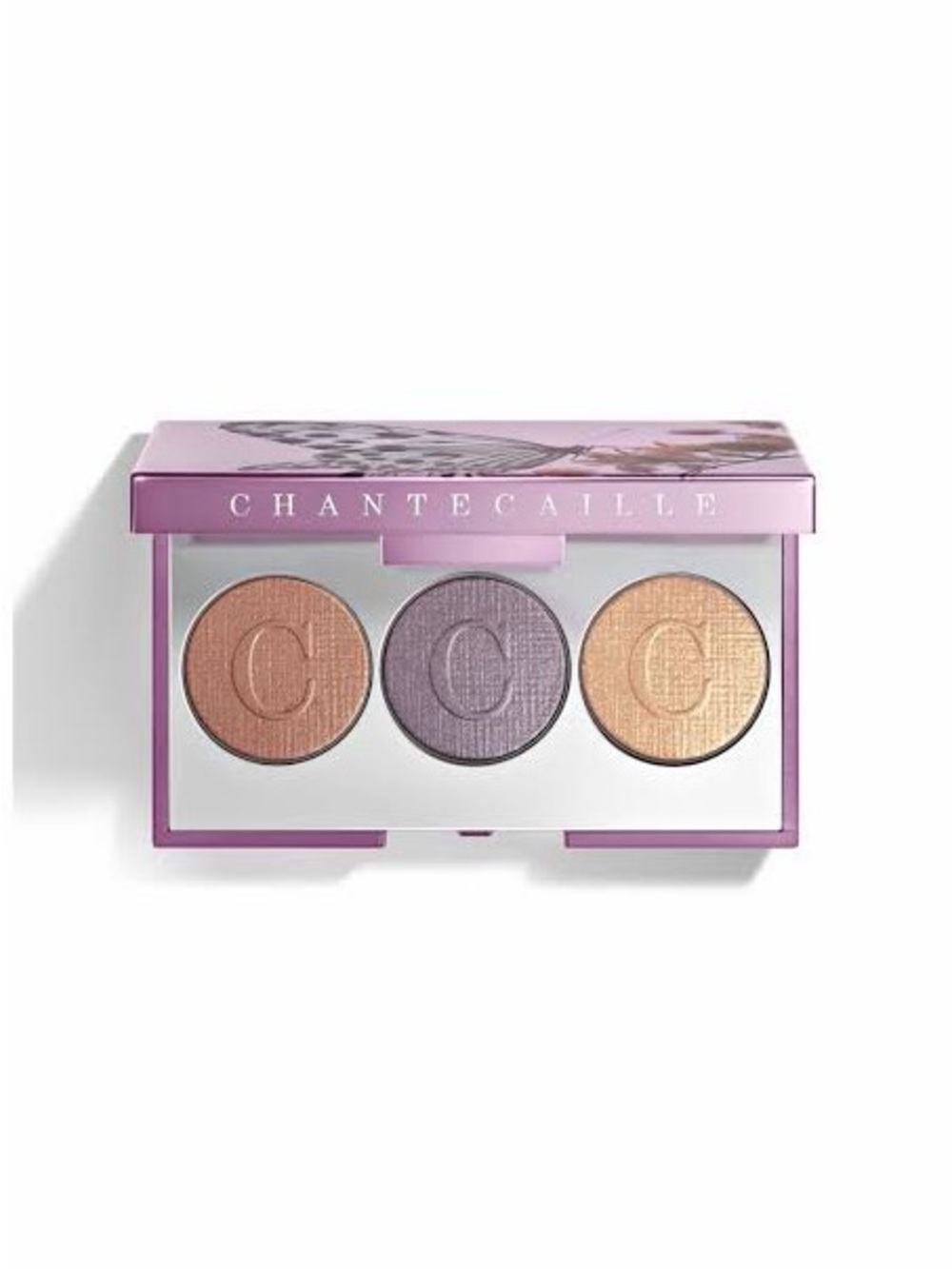 Chantecaille - The Nymph Trio Eyeshadow Palette - Rose Gold, Lavender, Champagne